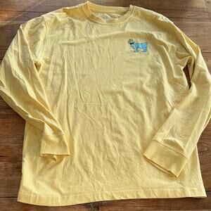 Goat USA Yellow Long Sleeve Shirt size mens medium